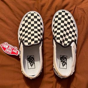 Vans Slip-On Checkerboard Black & White